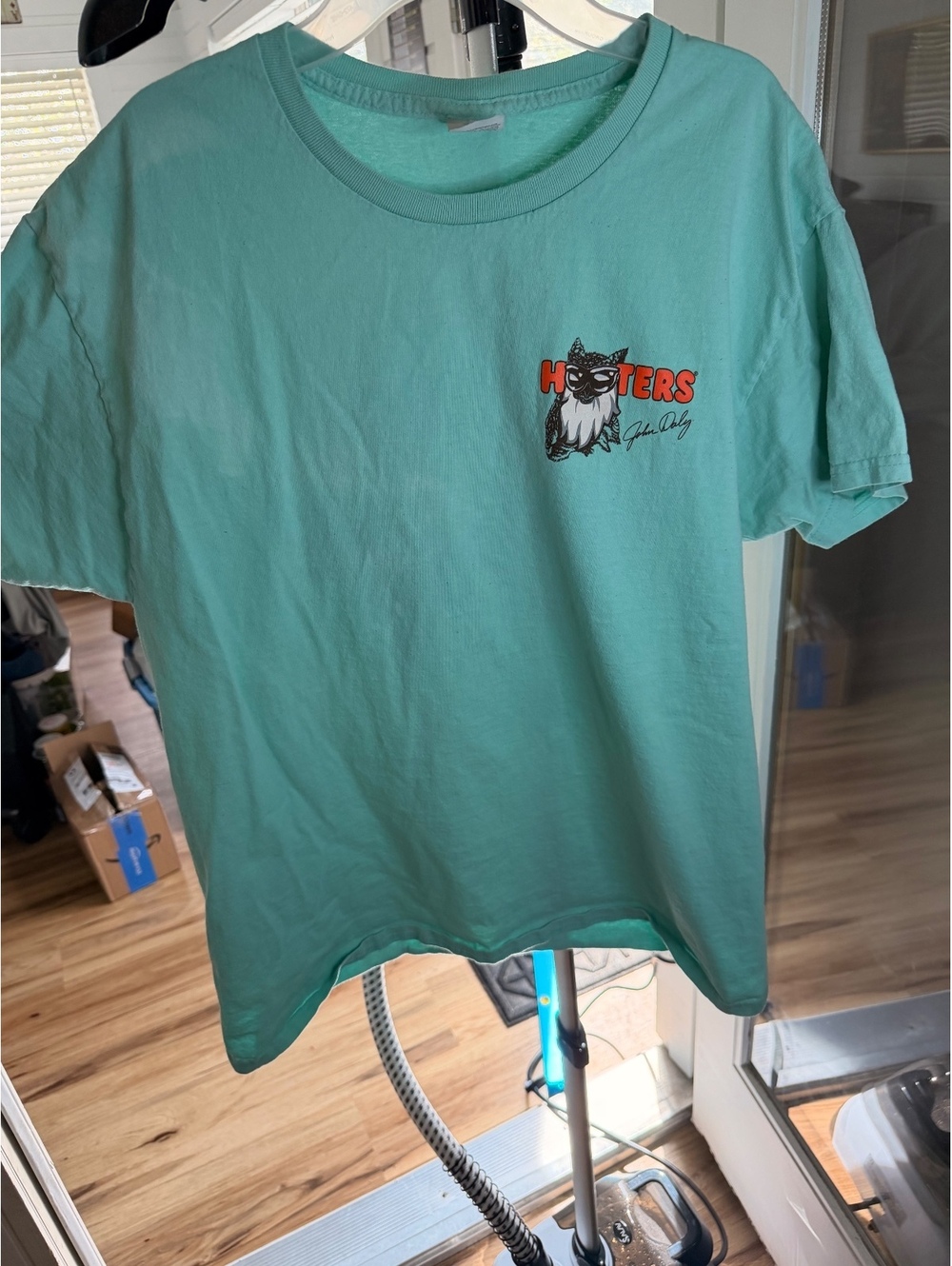 John Daly Country Club 4 Aces Member Mint Green T Shirt